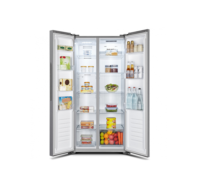 Холодильник Side by Side HIBERG RFS 480D NFB графитовый черный