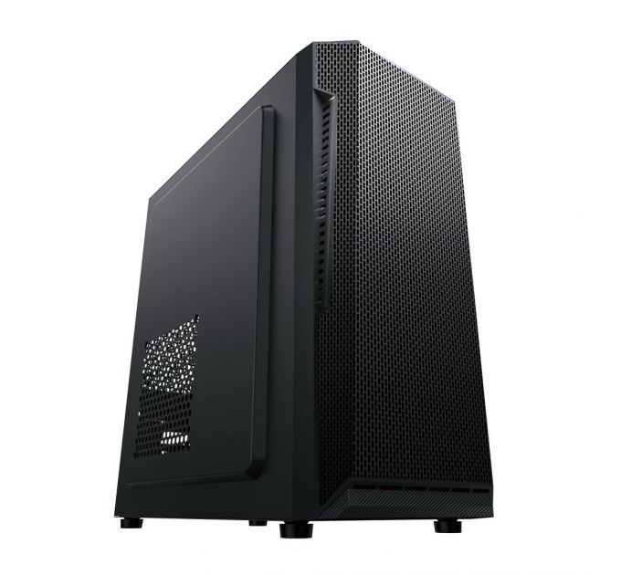 Компьютерный корпус ACD Coffre 104M mATX, Black, CPU 140mm, VGA 245mm, PSU 285mm, 2x3.5INT, 1x2.5INT, 2xUSB 2.0, 1xUSB 3.0, HD Audio, w/o FAN, w/o PSU