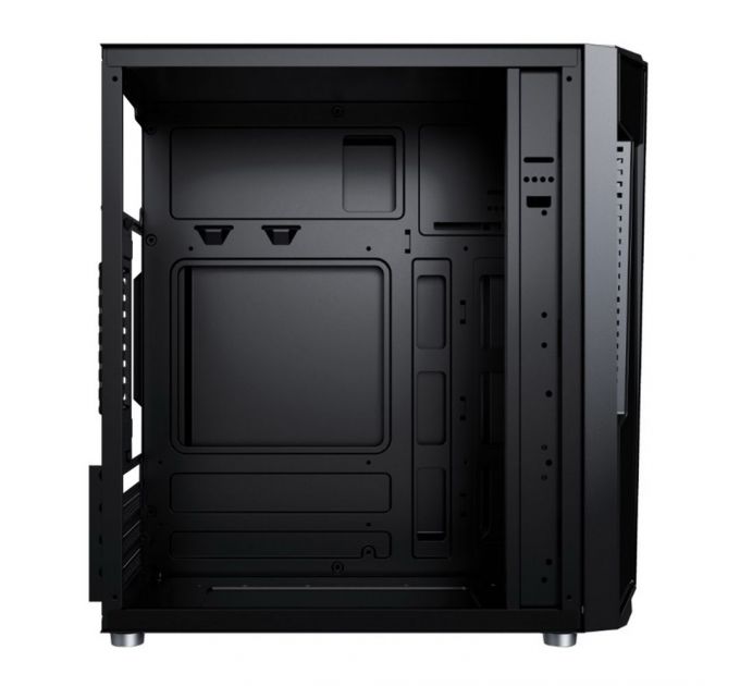 Компьютерный корпус ACD Coffre 104M mATX, Black, CPU 140mm, VGA 245mm, PSU 285mm, 2x3.5INT, 1x2.5INT, 2xUSB 2.0, 1xUSB 3.0, HD Audio, w/o FAN, w/o PSU