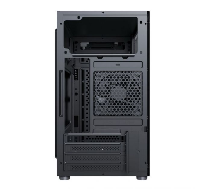 Компьютерный корпус ACD Coffre 104M mATX, Black, CPU 140mm, VGA 245mm, PSU 285mm, 2x3.5INT, 1x2.5INT, 2xUSB 2.0, 1xUSB 3.0, HD Audio, w/o FAN, w/o PSU