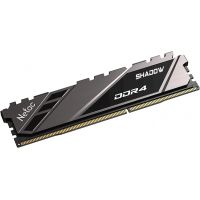 Оперативная память DDR 4 DIMM 16Gb PC25600, 3200Mhz, Netac Shadow NTSRD4P32SP-16E, RGB, C16 Grey, с радиатором