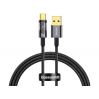 Кабель Baseus Explorer Series Auto Power-Off Fast Charging Data Cable USB to Type-C 100W 2m Black (CATS000301)