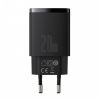 Сетевое зарядное устройство Baseus Compact Quick Charger U+C 20W EU Чёрный (CCXJ-B01)