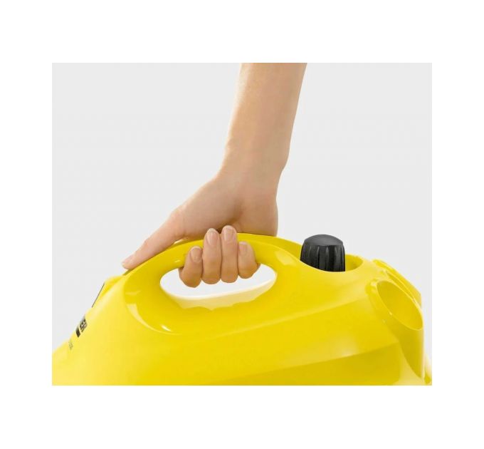 Пароочиститель напольный Karcher EasyFix SC 2 *RU 1500Вт белый/черный