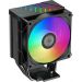 Кулер PCCooler R400 ARGB BK S115X/1200/1700/AM4/AM5 (TDP 180W, 90mm ARGB Fan, 4 тепловые трубки 6мм, 650-2200RPM, 28,3dBa)