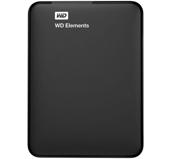 Внешний жесткий диск Western Digital Elements Portable WDBU6Y0040BBK-WESN 4ТБ 2,5" 5400RPM USB 3.0 Black