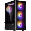 Корпус MidiTower Zalman N4 black (ATX,Window, 6xRGB fan, USB2.0 x2, USB3.0x1, без БП) (N4 rev.1)