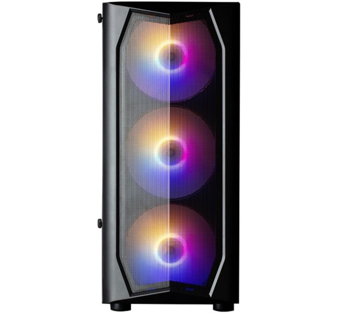 Корпус MidiTower Zalman N4 black (ATX,Window, 6xRGB fan, USB2.0 x2, USB3.0x1, без БП) (N4 rev.1)