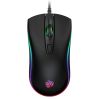 Мышь игровая Qumo Onyx RGB M73, проводная, оптическая, 4 кнопки, подсветка RGB, 2400  dpi