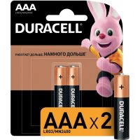Батарея Duracell Basic CN LR03-2BL AAA (2шт)