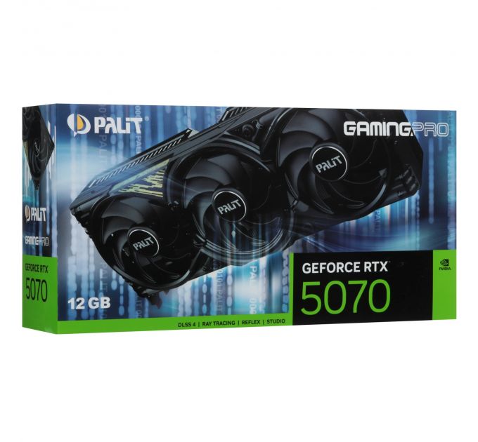 Видеокарта Palit NVIDIA GeForce RTX 5070 GamingPro 12Gb PCI-E 192bit