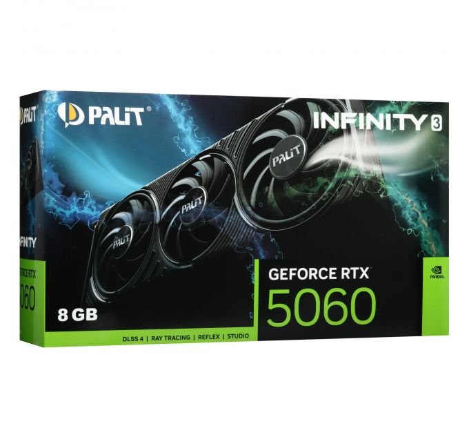 Видеокарта Palit PA-RTX5060 INFINITY 3 8GB RTX 5060 8Gb 128bit GDDR7