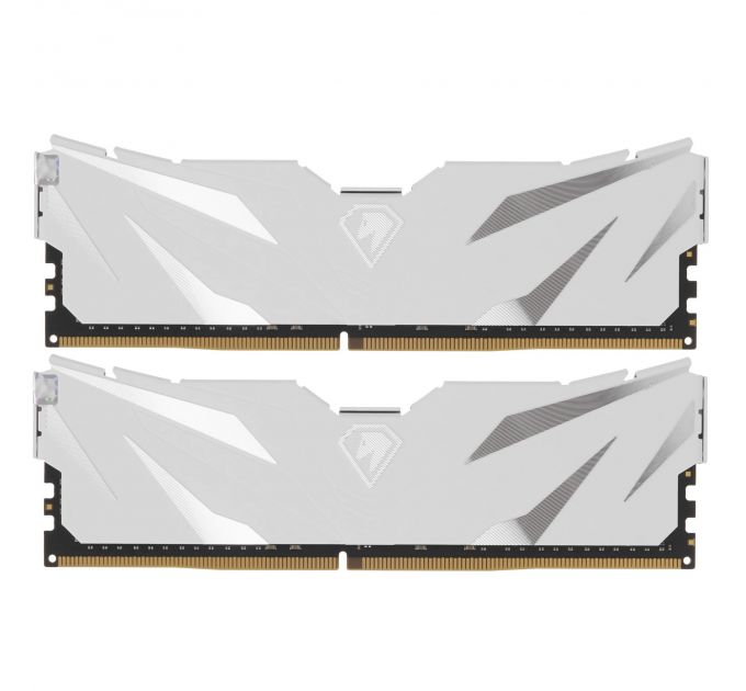 ОЗУ Netac Shadow S NTSSD4P32DP-32W 32GB (2x16GB) DDR4 3200MHz CL16 1.35V / White / with radiator