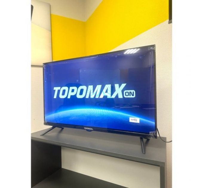 43" Телевизор TOPOMAX (TM43FHSBK) черный 1920x1080, Full HD, 60 Гц, Wi-Fi, Smart TV, Android TV 14.0