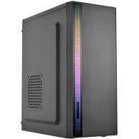 Корпус ATX Filum S17 черный, без БП, RGB strip, USB 3.0