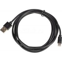 Кабель USB (m)-Lightning (m) 2м черный