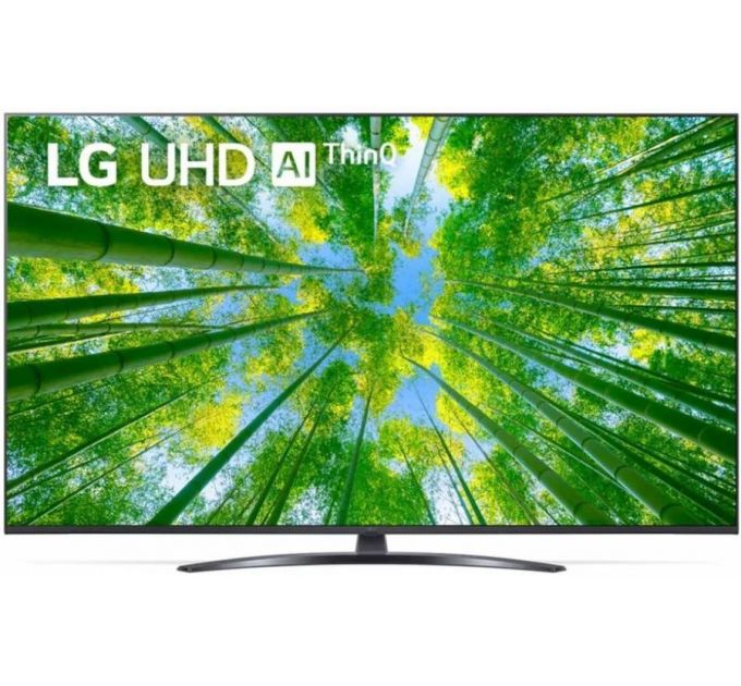 Телевизор LG 43UQ81006LB, 4K Ultra HD, черный, СМАРТ ТВ, WebOS