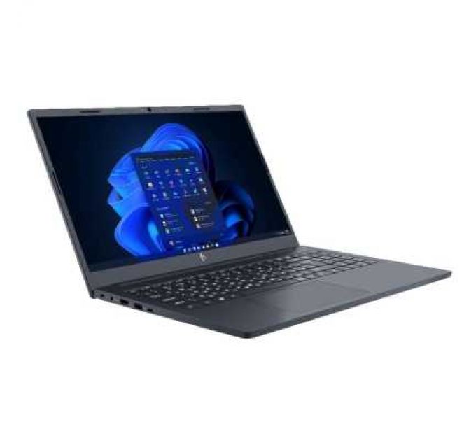 Ноутбук F+ FLAPTOP I FLTP-5i5-8512-w 15.6'' FHD(1920x1080) IPS/Intel Core i5 1235U 0.90GHz (Up to 4.40GHz) Deca/8GB/512GB SSD/Integrated/WiFi/BT5.0/HD Web Camera/microSD/RJ45/48Wh/7 h/1,78 kg/Windows 11 Home/1Y/DARK GREY