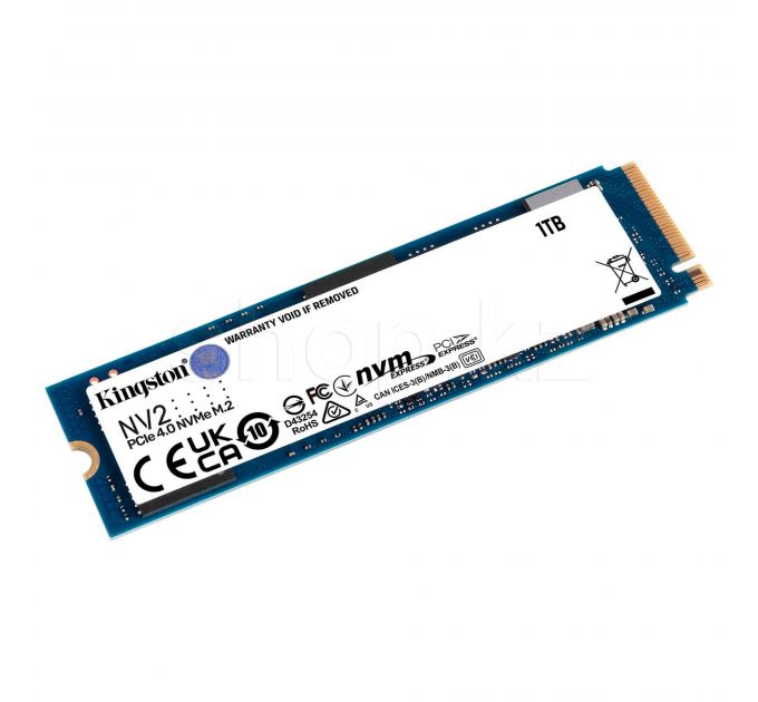 Накопитель SSD Kingston 1Tb SNV2S/1000G M.2 NV2 NVMe™ PCIe Gen 4.0 x 4, 3500/2100