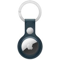 Трекер Apple AirTag Leather Key Ring - Baltic Blue