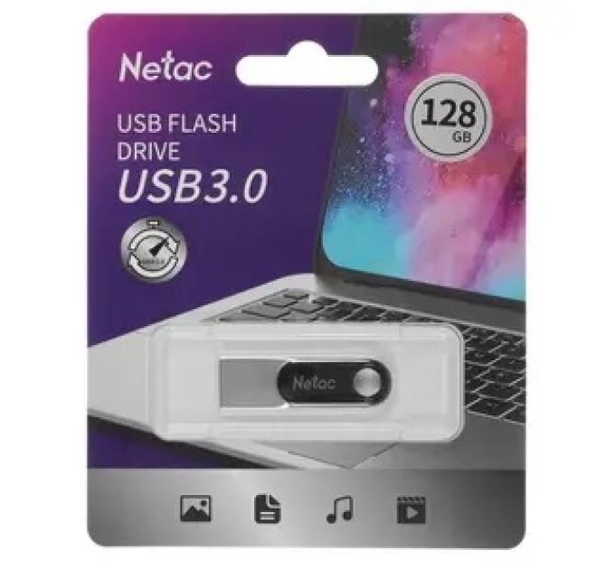 Накопитель Netac USB Drive U278 USB3.0 128GB, retail version