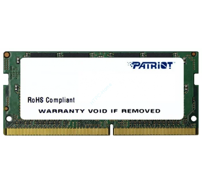 Модуль памяти Patriot SO-DIMM DDR4 8Gb 2133MHz PC4-17000 Patriot PSD48G213381S RTL CL15  260-pin 1.2В