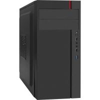 Корпус Miditower ExeGate AA-440U (ATX, без БП, 2*USB+1*USB3.0, аудио, черный)