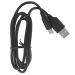 Адаптер питания Cablexpert MP3A-PC-37 USB 2 порта, 2.4A, черный + кабель 1м Type-C