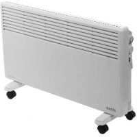 Конвектор Oasis KM-25 белый, 2500 Вт, 30 м2, термостат