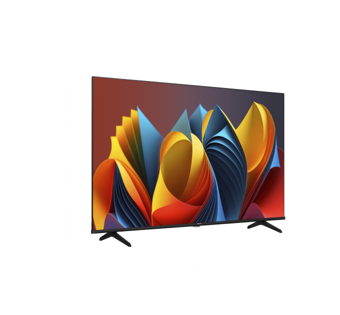 Телевизор Hisense 75" 75E7NQ черный QLED UHD 60Hz VIDAA U7