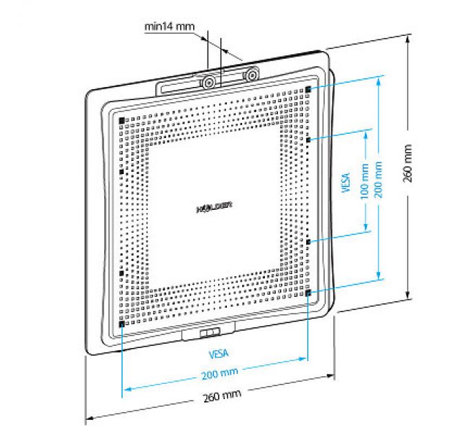 Кронштейн Holder LCD-F2801-B