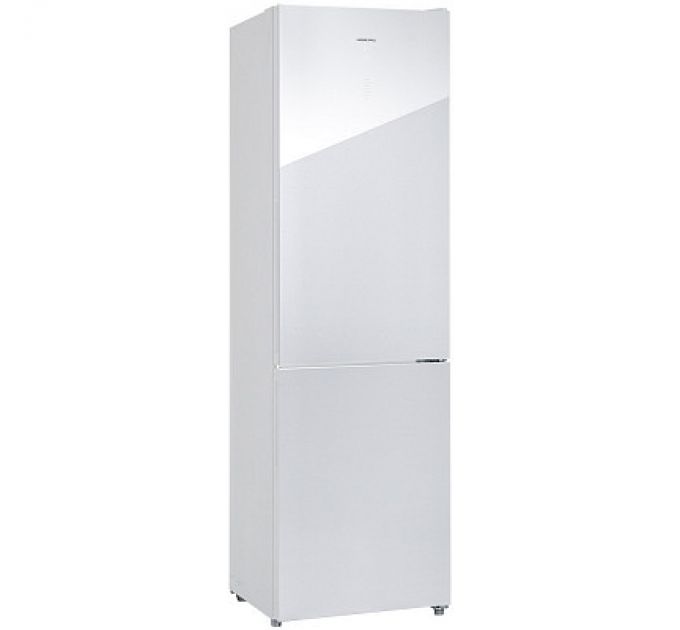 Холодильник HIBERG RFC-375DX NFGW (белое стекло)