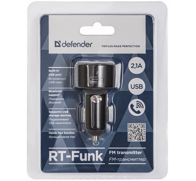 Модулятор FM Defender RT-Funk