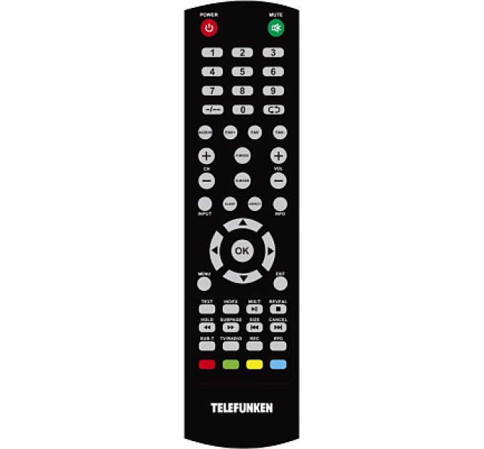 Телевизор TELEFUNKEN TF-LED32S02T2, черный