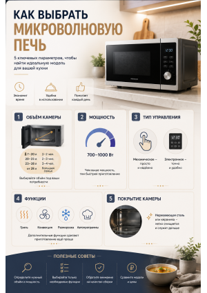 Как выбрать микроволновую печь