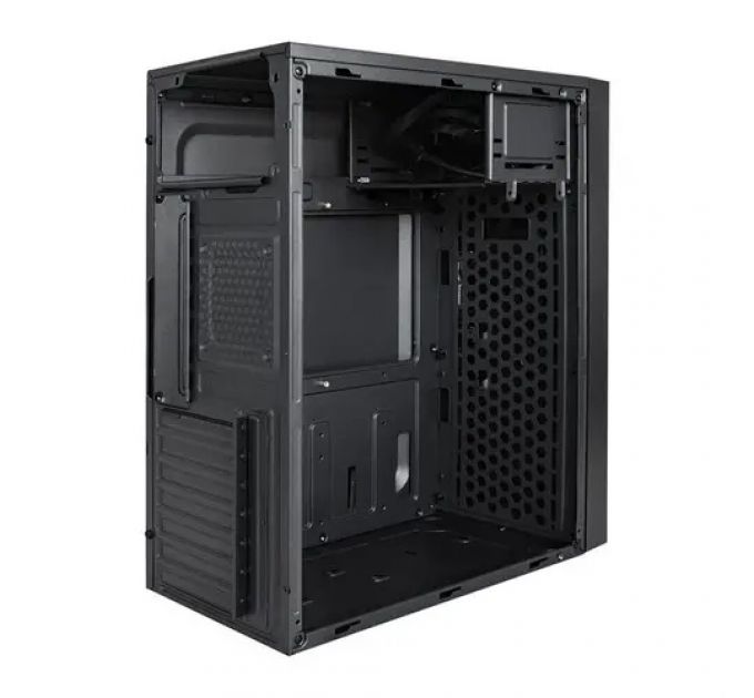 Корпус Miditower ExeGate AA-440U (ATX, без БП, 2*USB+1*USB3.0, аудио, черный)