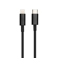 Кабель PD quick charge USB Type-C (m)-Lightning (m) 2м черный