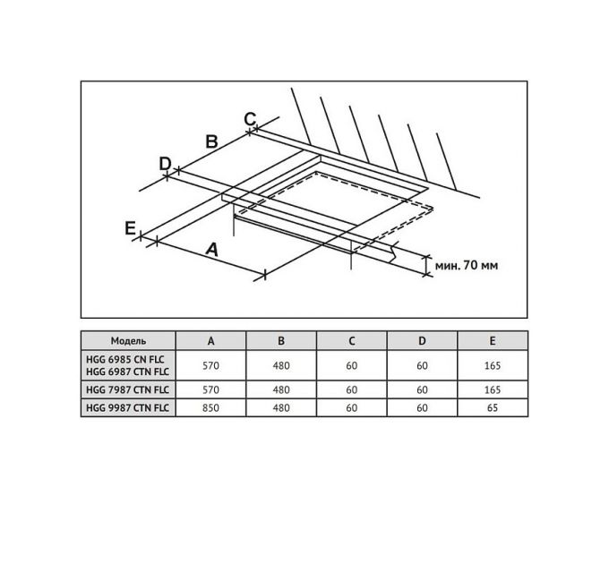 Варочная поверхность KORTING HGG 6987 CTN FLC