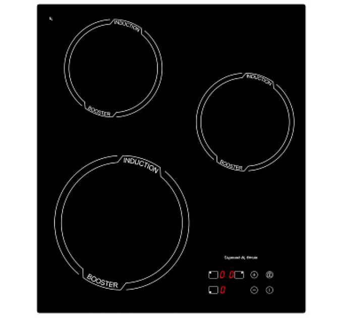 Zigmund & Shtain CIS 029.45 BX индукционная варочная поверхность