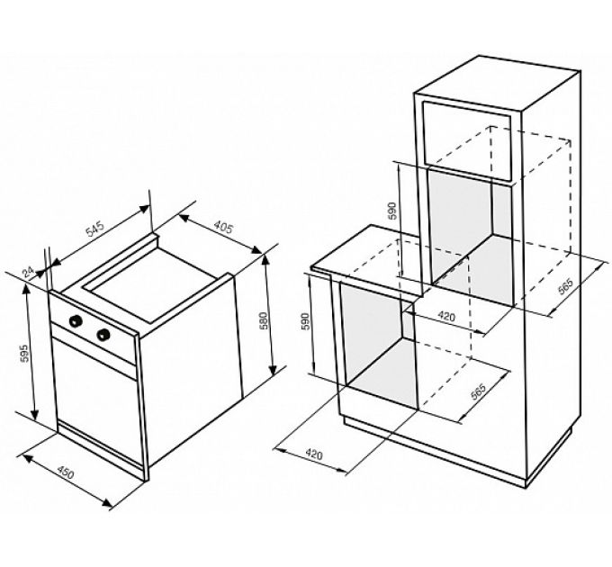 Духовой шкаф KORTING OKB 7951 CMB