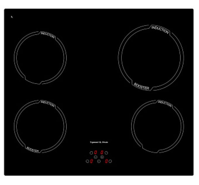 Zigmund & Shtain CIS 299.60 BX индукционная варочная поверхность