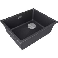 Мойка Paulmark Lumi 55uni-skew LU55SK-BLM, черный