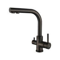 Смеситель Paulmark Essen Es213011-GM, вороненая сталь