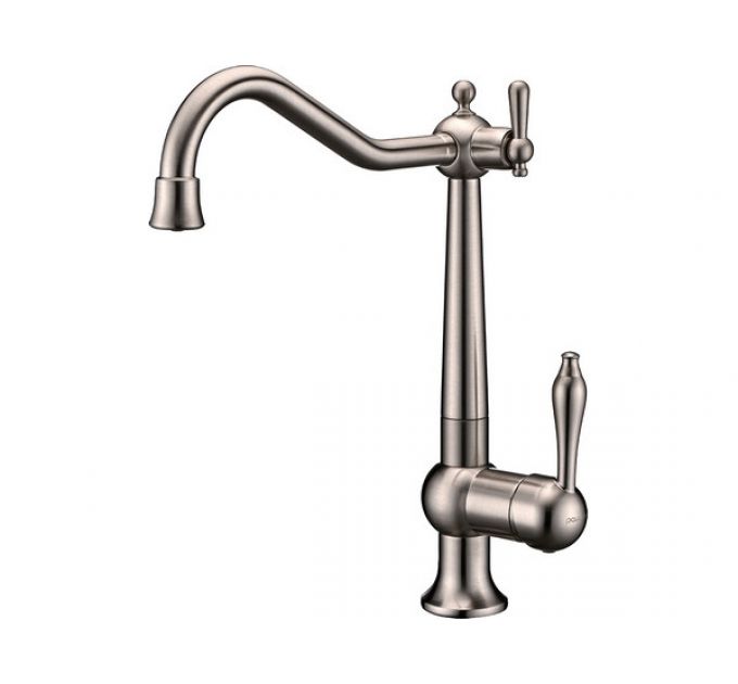 Смеситель Paulmark Retro Re213226-BS (NI), брашированная сталь (никель)