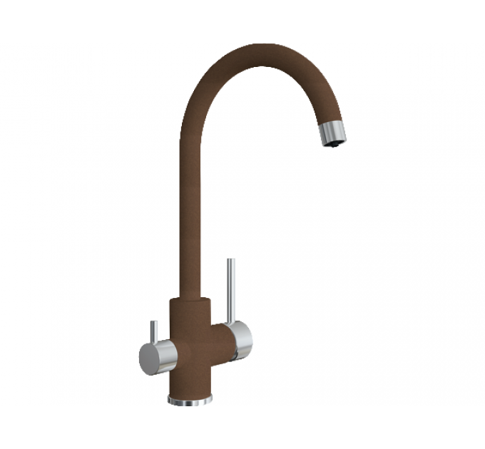 Смеситель Florentina Клио коричневый