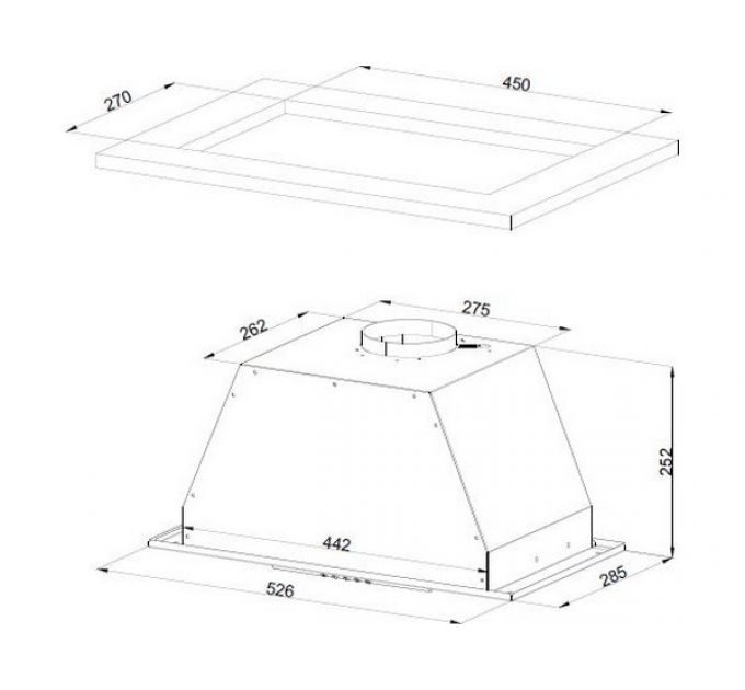 Вытяжка Kuppersberg INLINEA 52 LX