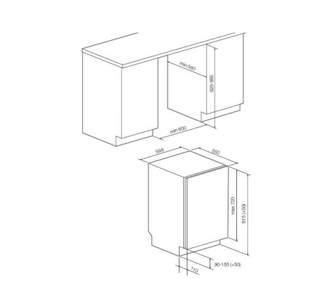Посудомоечная машина GRAUDE VGE 60.0