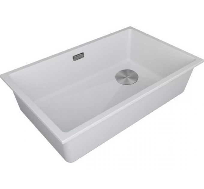 Мойка Paulmark Lumi 74uni-skew LU74SK-WH, белый