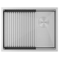 Мойка Paulmark Next-pro 58 uni PM705845-BS, брашированная нерж. сталь