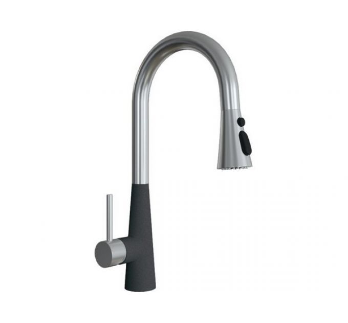 Смеситель Florentina Вита Про черный